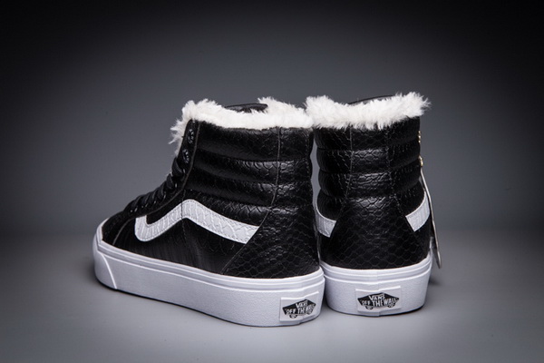 Vans High Top Shoes Lined with fur--027